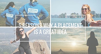 Student at Aston University about the importance of internships