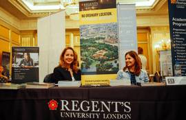 Meeting with the representative of Regent's University London in Moscow